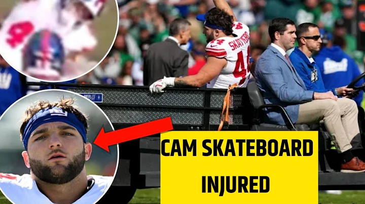 Cam Skattebo Injury Update–Giants RB Suffers Serious Ankle Injury vs Eagles | NFL Breaking News 2025