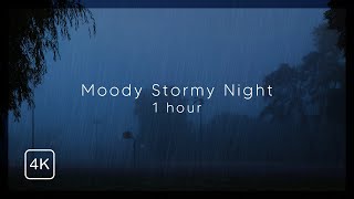 Øneheart x Reidenshi  Snowfall (Slowed + Reverb)  Moody Stormy Night // 1 Hour