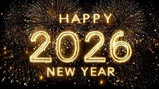Happy New Year 2026 Fireworks Display – Long Loop Background (No Music)