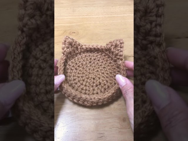 かぎ針編み/猫モチーフコースター/小物入れ③ - YouTube かぎ針編み/猫モチーフコースター/小物入れ③ - YouTube