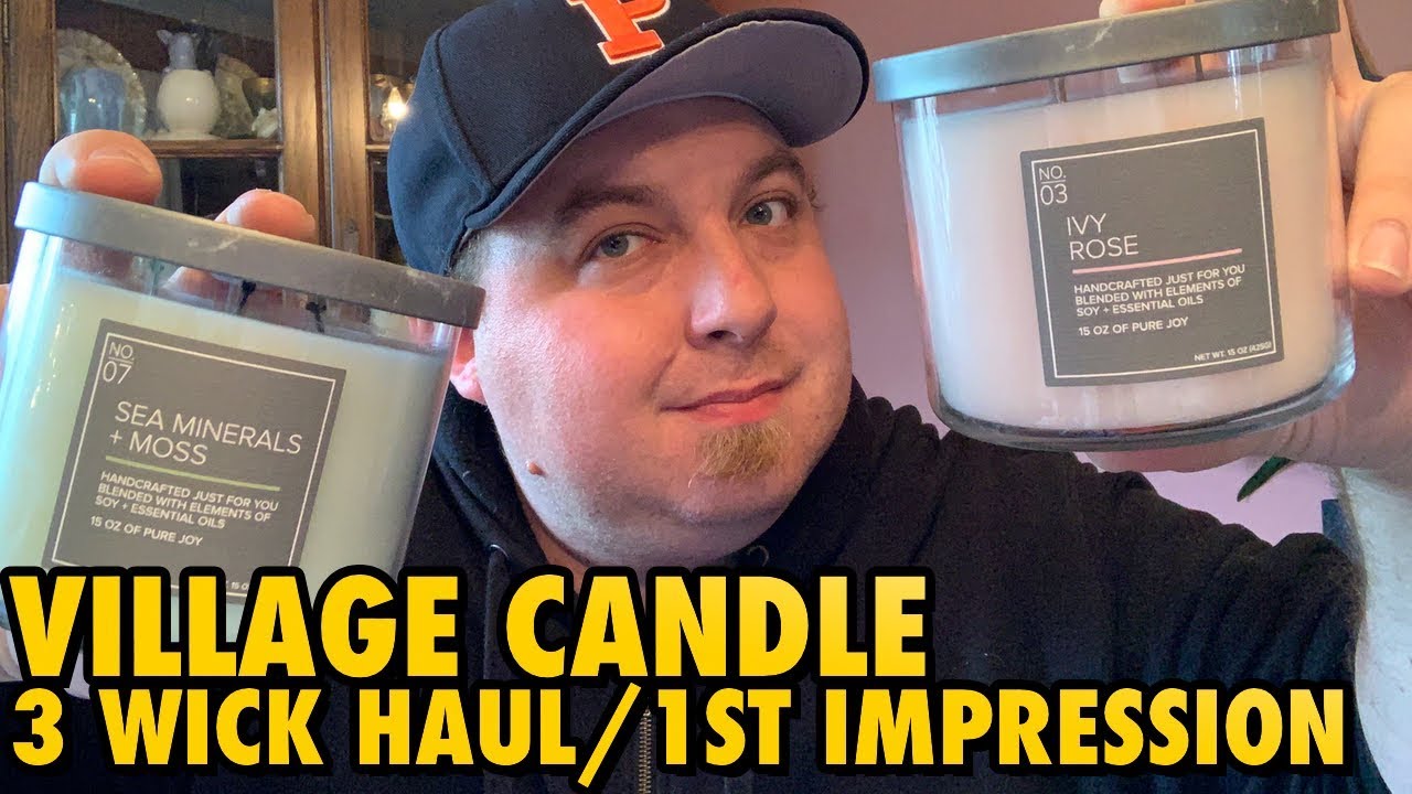 Village Candle New Presence Collection Haul 1st Impressions YouTube