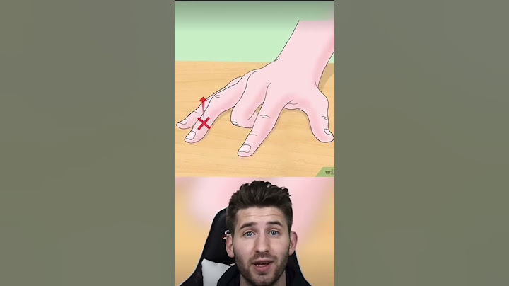 zegnij środkowy palec na stole i nie będziesz w stanie podnieść palca wskazującego ￼#bruh
