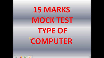 HP JOA (IT) Exam 2021||MOCK TEST FOR TYPE OF COMPUTER||