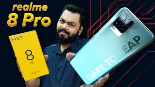 realme 8 Pro Unboxing And First Impressions | Mixed Feelings  108MP Camera, SD720G & More