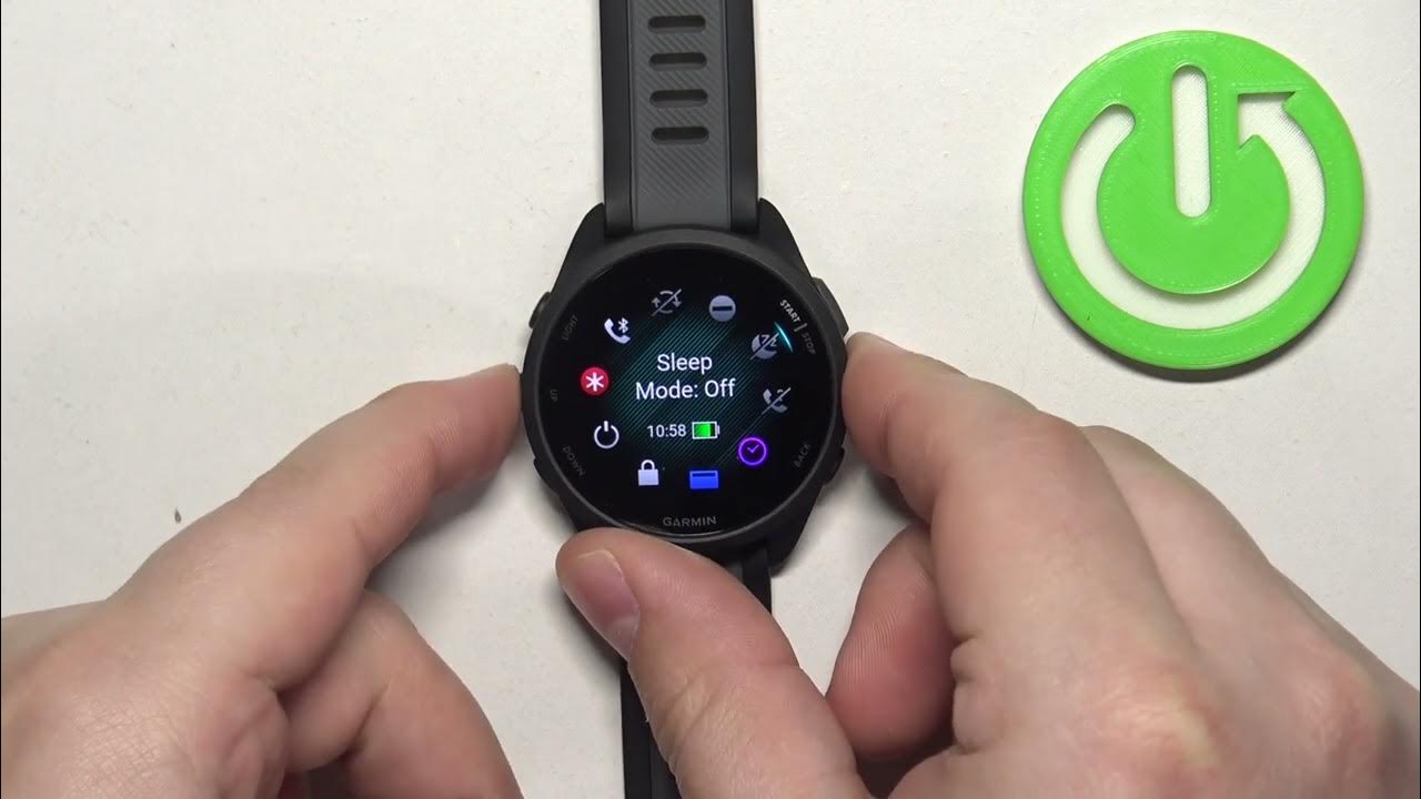 how-to-activate-power-saving-mode-on-garmin-forerunner-165-youtube