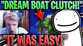 TommyInnit DOES DREAM'S BOAT CLUTCH On DREAM SMP!