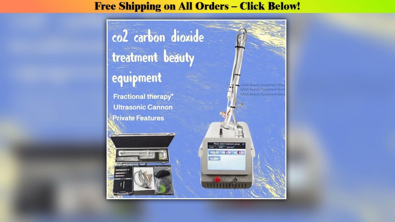 CO2 Laser Skin Rejuvenation Device Fractional Carbon Peeling Laser Machine Fractional Laser