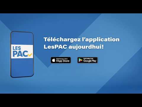 Téléchargez l'application LesPAC dès maintenant! - video from LesPAC