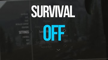 How to Disable Survival Mode Skyrim – Simple Settings Guide