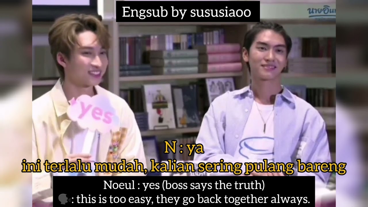 [Indo and Engsub ]BossNoeul interview in #อินวายxLoveinTheAir #bossnoeul #loveintheair #payurain