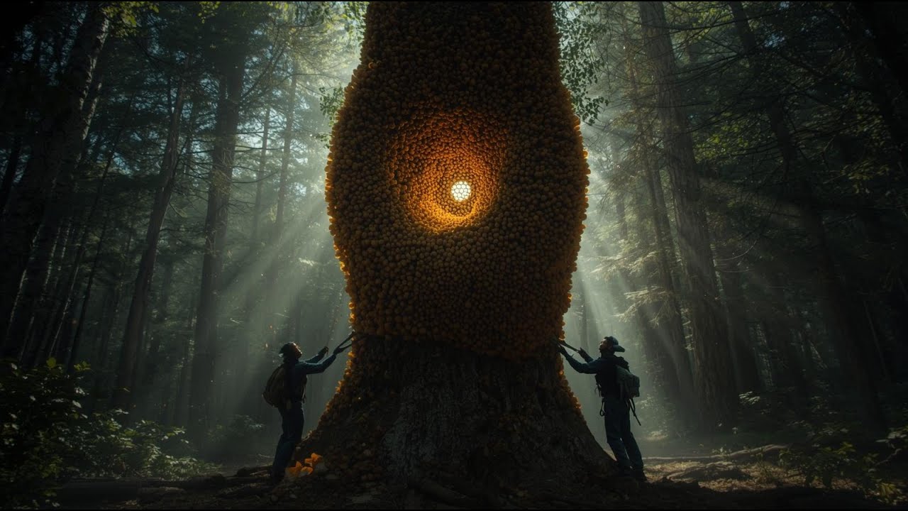 The adventurous journey to catch a dangerous giant hornet nest