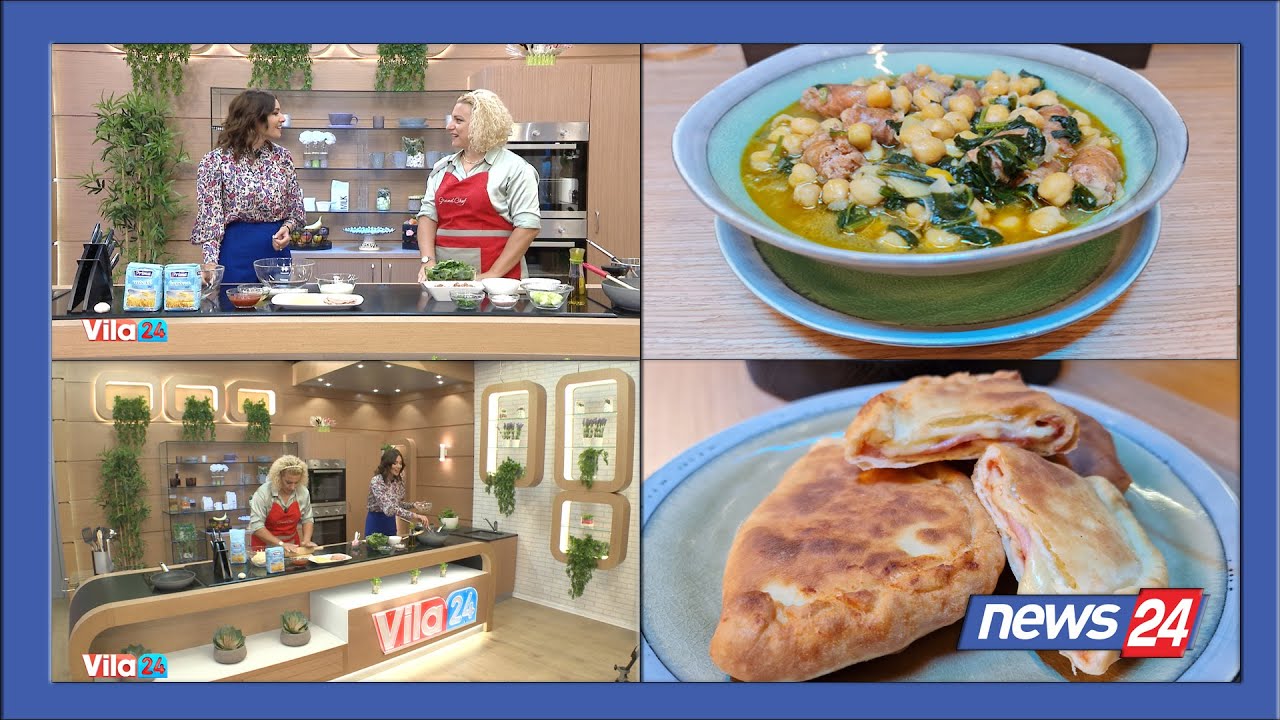 Qiqra me spinaq dhe salçiçe / Pite të mbushura (Receta nga znj.Eneida)