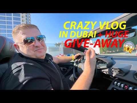 CRAZY Dubai vlog with KAFALAR + HUGE giveaway YOU CAN ENTER!