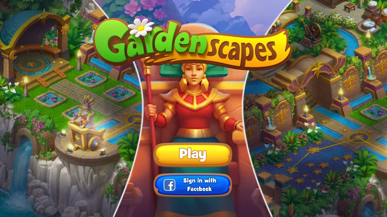 Gardenscapes New Area - RUINS OF ANCIENT CITY - Day 1, 2 & 3