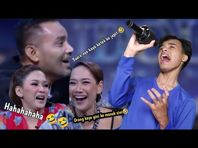 Awalnya Di Remehkan Semua Juri❗Endingnya Membuat Juri melongo - parodi Indonesian Idol class=