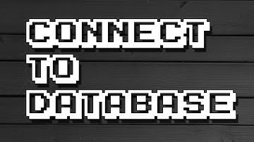 PHP How to connect to MySQL database