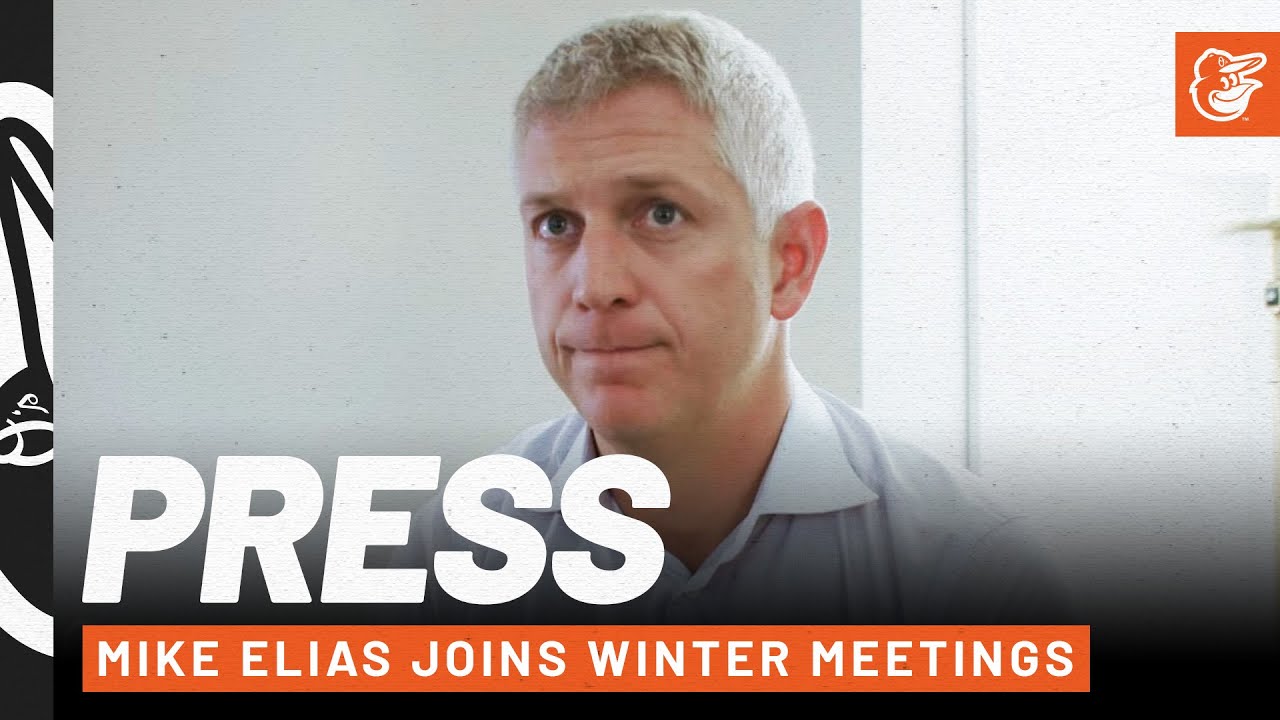 Mike Elias at Winter Meetings | Baltimore Orioles
