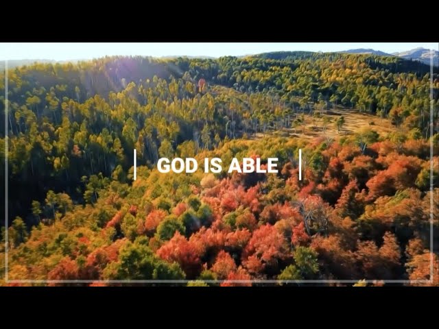 God is able - Hillsong Worship (Lyric Video) class=