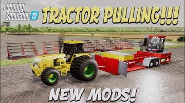 FS22 | NEW MODS! TRACTOR PULLING!!! (Review) Farming Simulator 22 | PS5 | 13th Dec 2022.