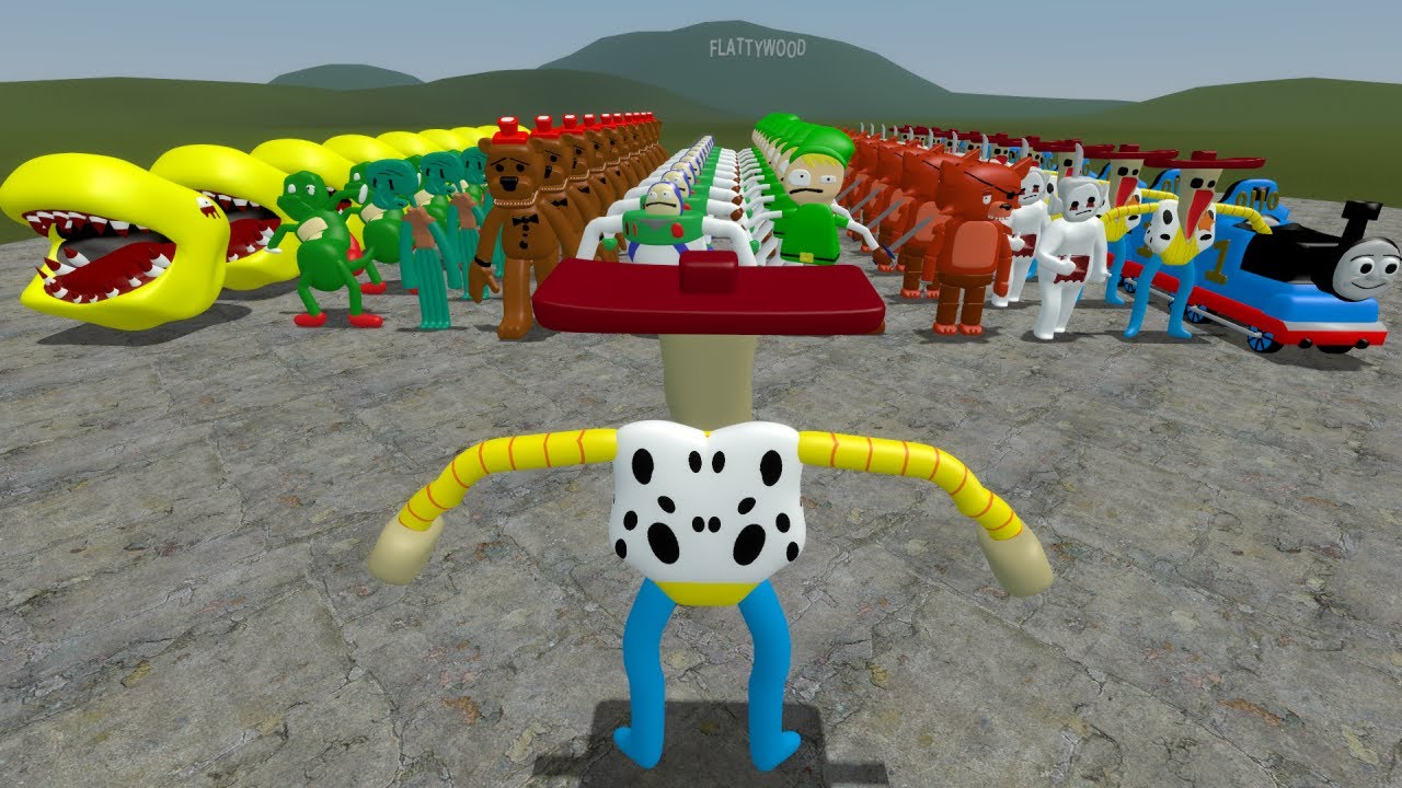 PLAYING AS 3D SANIC CLONES MEMES in Garry's Mod!