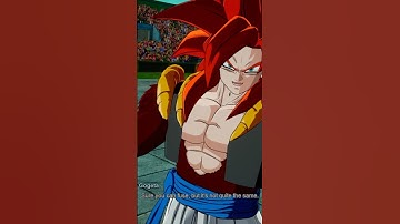 Gotenks vs SS4 Gogeta Interaction - #sparkingzero #dbz #dragonball