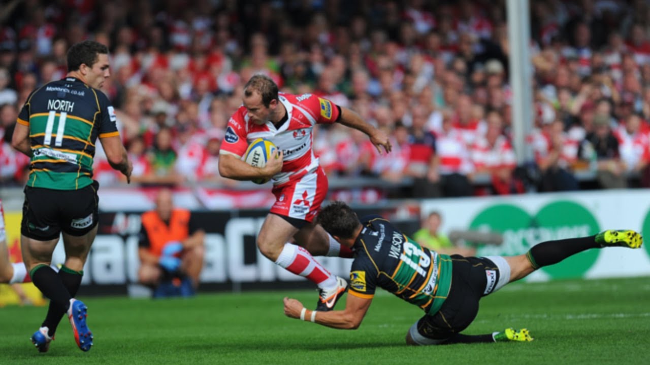 Gloucester Rugby vs Northampton Saints - Aviva Premiership Rugby 2013/14