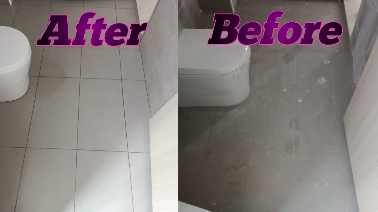 How to clean | Worst Bathroom Tiles - YouTube