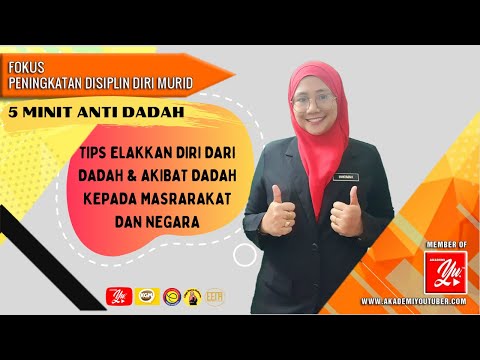 5 MINIT ANTI DADAH | TIPS ELAKKAN DIRI DARI DADAH & AKIBAT DADAH KEPADA MASYARAKAT DAN NEGARA