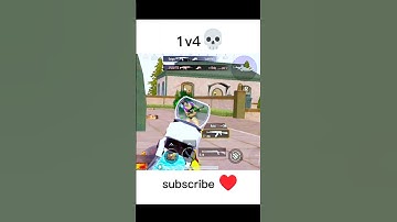 I Survived a 1v4 Challenge in PUBG! #shorts #bgmi #ytshorts