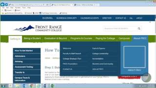 Getting Started at FRCC screenshot 4