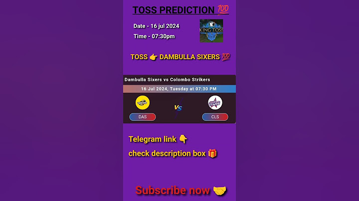 Dambulla vs Colombo toss Prediction | today toss prediction 😍 | Lanka premier league 2024