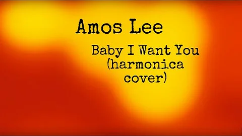 Amos Lee - Baby I Want You (harmonica cover) 🎵 #musiccover #musiccovers #musiccovervideo