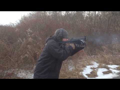 Atlantic Firearms AA89K - full auto 100 round beta mag dump