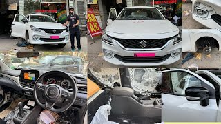 Maruti Baleno Base Model Modification | Baleno Base To Top | OEM + Aftermarket Accesories | Car Mode