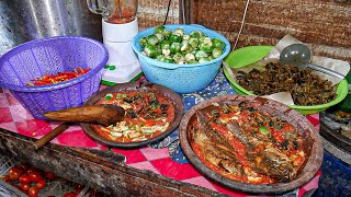 WARUNGNYA DITENGAH HUTAN!!! TAPI YANG BELI SAMPAI LUAR KOTA - RUJAK BELUT BU SULASTRI