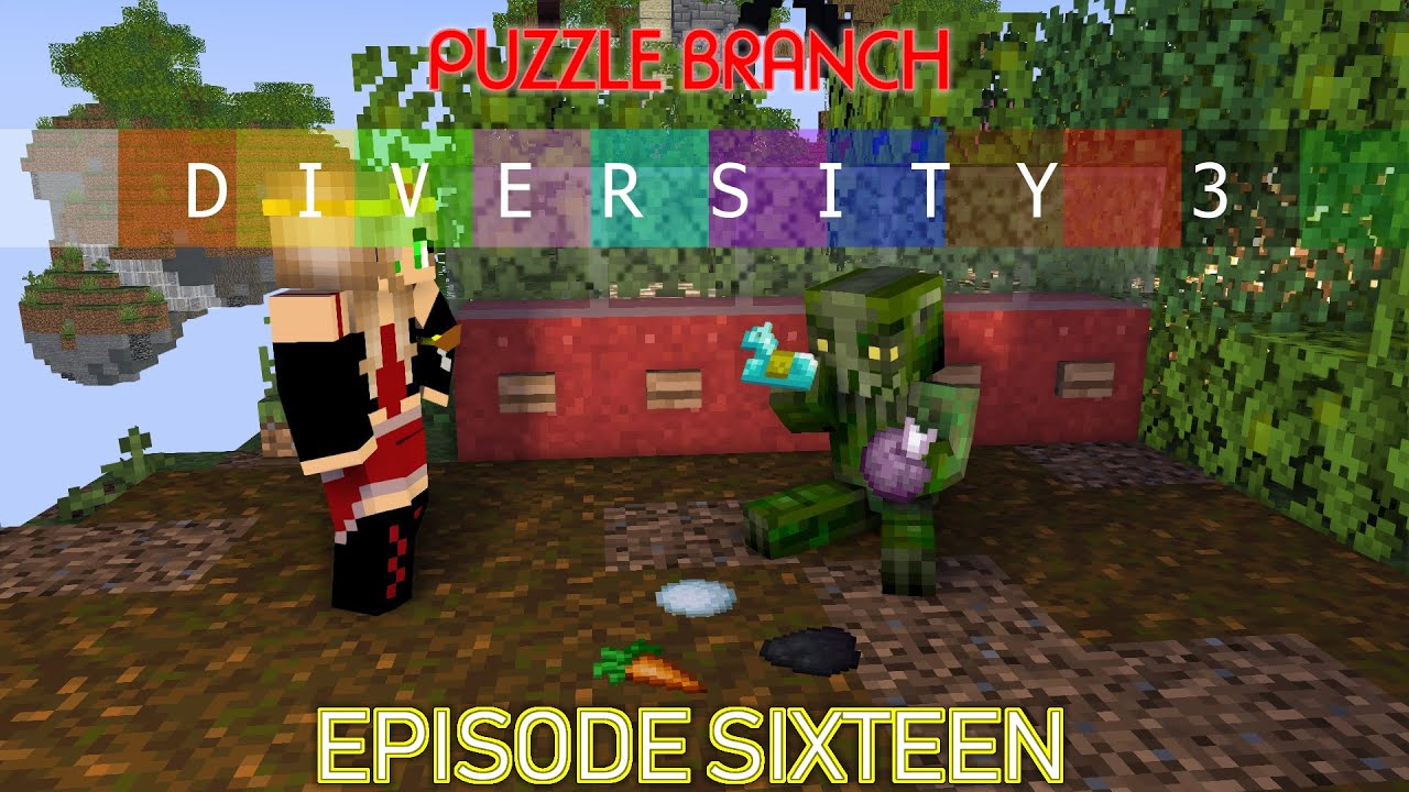Minecraft ▩ Diversity 3 ▩ Episode 16 ▩ The final three puzzles – Auzablog