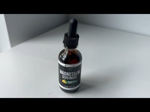 Magnesium Glycinate Supplement Review - Vita Guard Magnesium Glycinate 500mg Liquid Drops | High-Abs