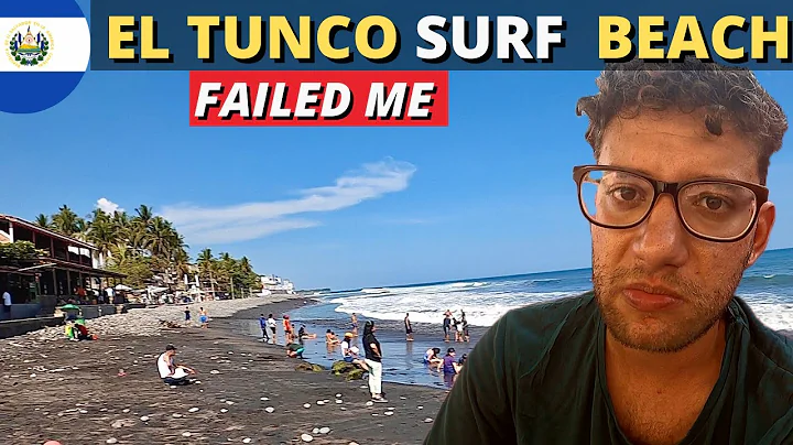 Worst Day in El Salvador's Surf Beach!! (El Tunco)