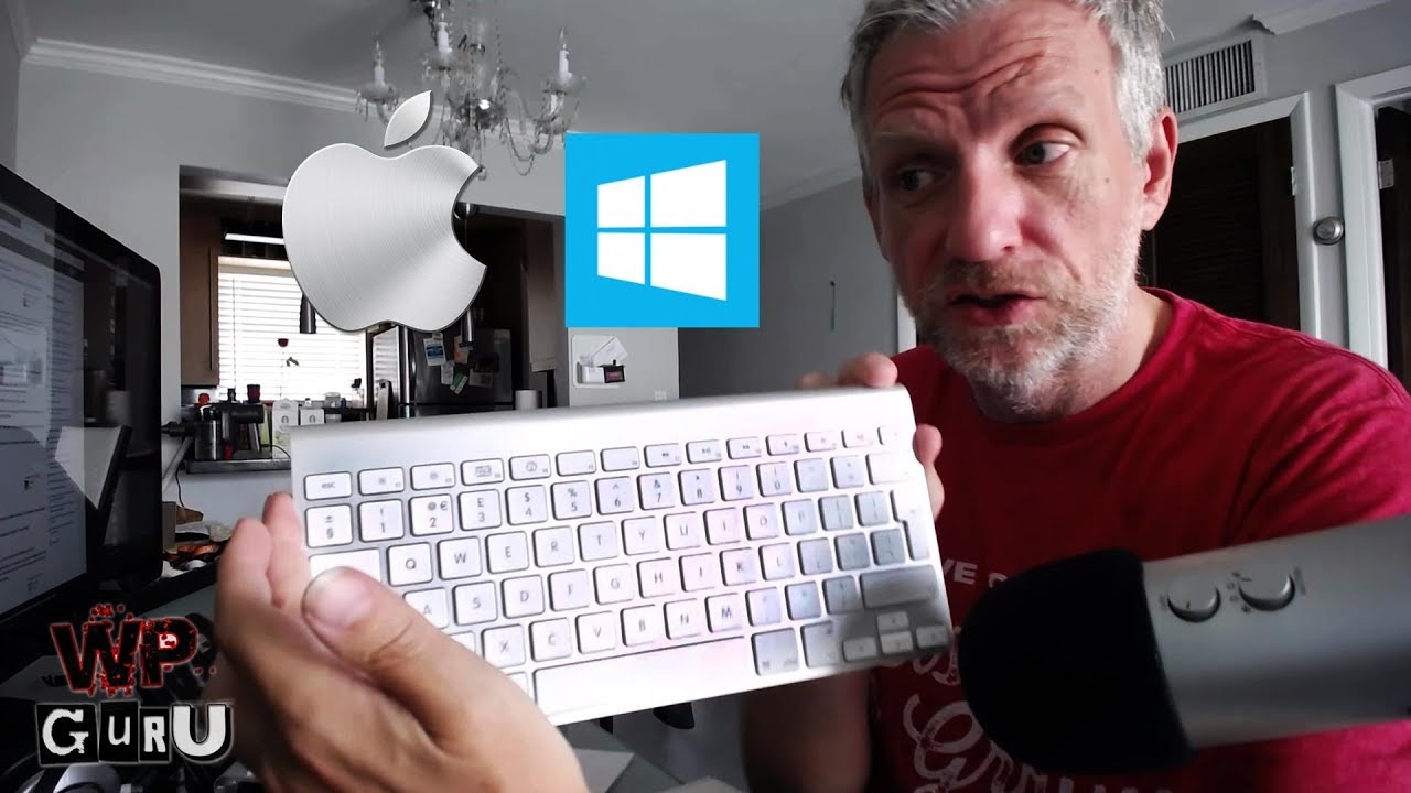 How to use an Apple keyboard with a Mac and Windows PC at the same time