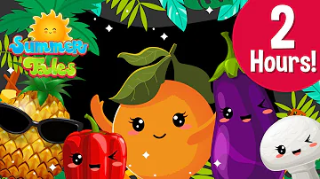 Ultimate Fruit & Veggie Party Collection | Summer Tales Sensory | 2hr Video to Keep Kids Entertained