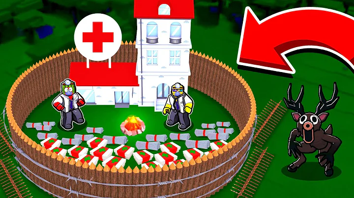 Building a HOSPITAL In 99 Nights in the Forest🔦