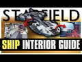 Starfield ultimate ship interior  decorating guide  ladders storage changing ships build  more