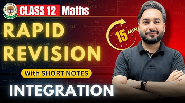 Integration in 15 Mins🔥😱| Rapid Revision Class 12 Maths | Board Exams 2025 | Integrals Class 12