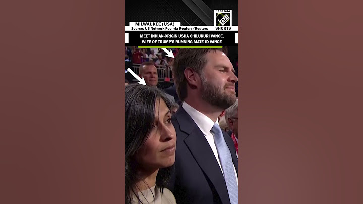US Election: Meet Indian-origin Usha Chilukuri Vance, wife of Trump’s running mate JD Vance