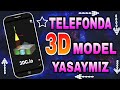 Telefonda 3D Model yasaymiz || Создаем 3D модель на телефоне || 3D Modeling tutorial  #3dmodeling