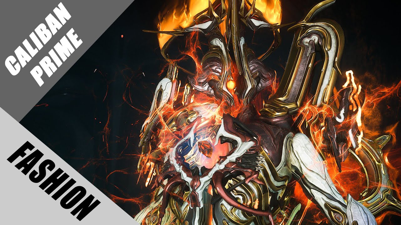 Warframe | Fashion Frame | Caliban Prime : Narmer Royal Guard