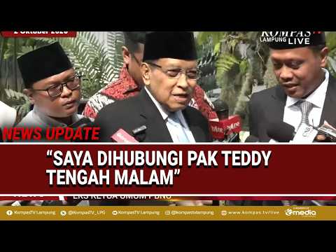 Said Aqil Siraj Hadir di Pelantikan Watinpres di Istana