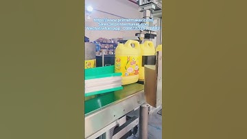 jerry cans automatic labeling machine