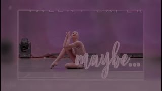 “Maybe…” an introooo (dB)
