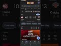 New York Knicks has won game 1 102-113